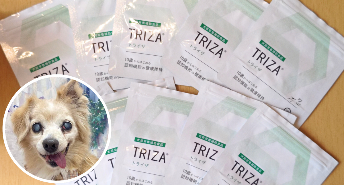 犬用サプリメント】トライザの口コミ評判は？定期購入してわかった